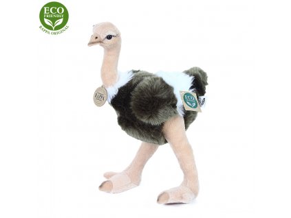 Plyšový pštros Emu 32 cm ECO-FRIENDLY