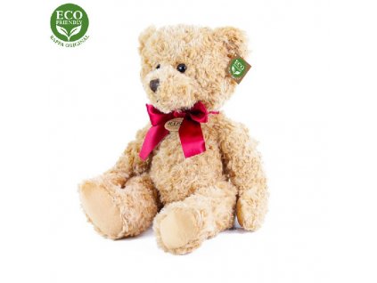 Plyšový medvěd retro sedící 28 cm ECO-FRIENDLY