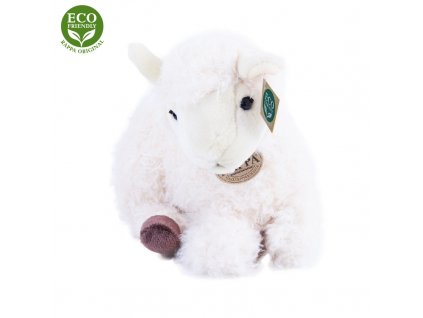 Plyšová ovce ležící 25 cm ECO-FRIENDLY