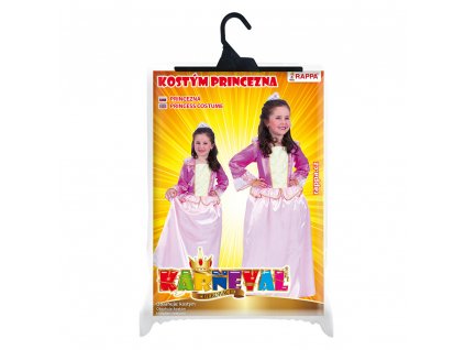 Dětský kostým Princezna růžová (S)