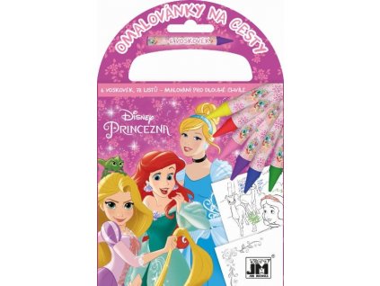 Omalovánka na cesty Disney Princezny