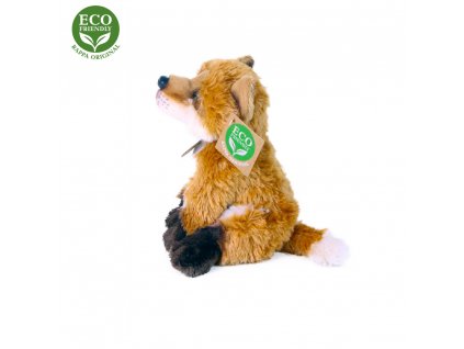 Plyšová liška sedící 15 cm ECO-FRIENDLY