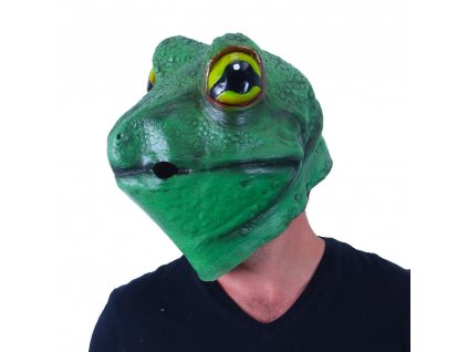 Maska pro dospělé žába