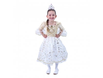 Dětský kostým princezna zlatá (L)