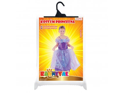 Dětský kostým fialová princezna (M)
