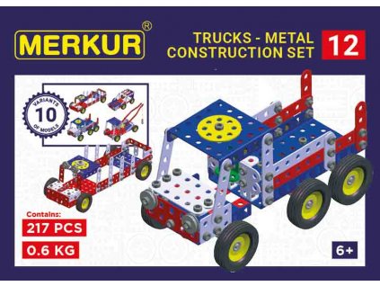Merkur 012 Odtahové vozidlo, 217 dílů, 10 modelů