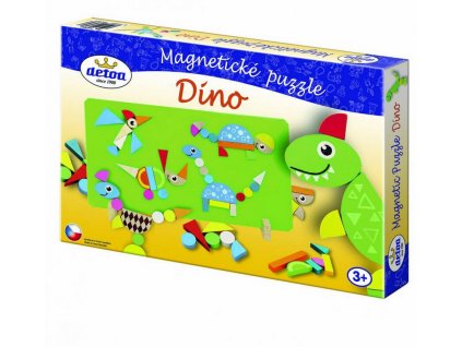 Puzzle magnetické - Dino