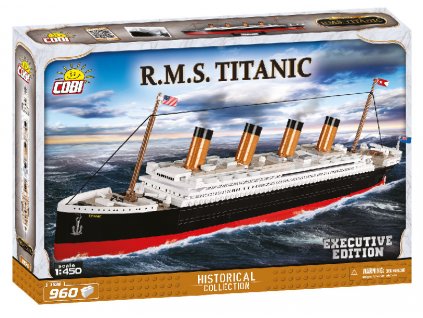 Stavebnice Titanic 1:450 executive edition, 960 k