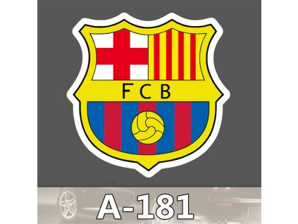 Nálepka na auto - FC Barcelona