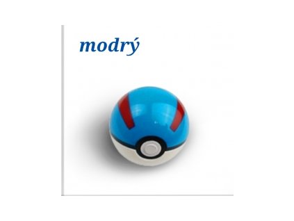 Pokémon PokeBall (Modrý)