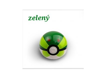 Pokémon PokeBall (Zelený)
