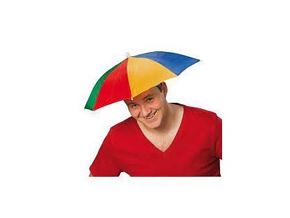 Deštník na hlavu