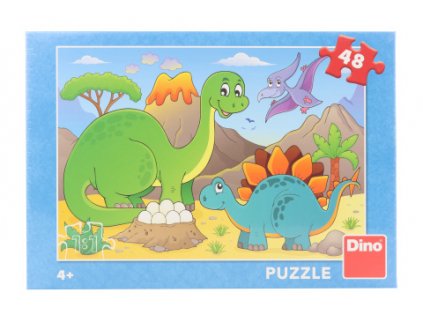 Puzzle Dinosauři 48 dílků