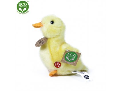 Plyšová kachna 13 cm ECO-FRIENDLY - bez zvuku