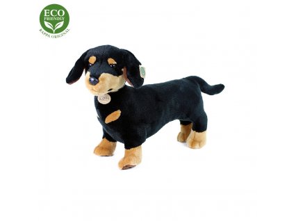 Plyšový pes jezevčík 45 cm ECO-FRIENDLY
