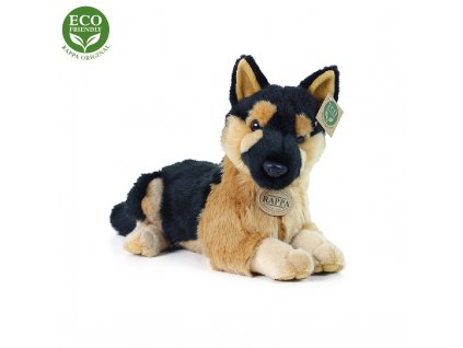 Plyšový pes německý ovčák / vlčák 30 cm ECO-FRIENDLY