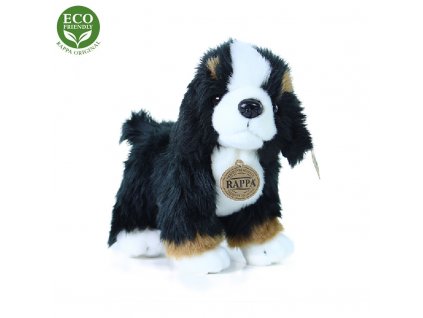 Plyšový bernský salašnický pes stojící 24 cm ECO-FRIENDLY