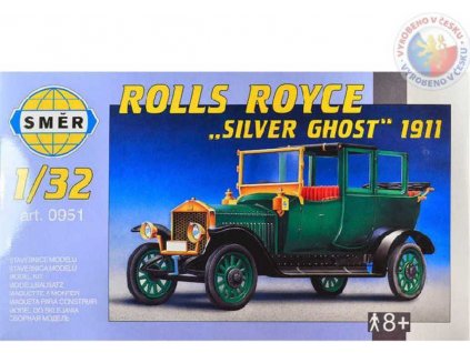 SMĚR Model auto Rolls Royce Silver Ghost 1911 1:32 (stavebnice auta)