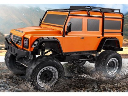Land Rover Defender 1/8 - 50cm - oranžový + Dárek zdarma