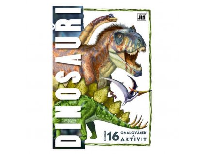 Omalovánka A4 Dinosauři