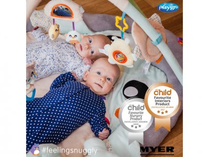 Playgro - Luxusní hrací deka Tučňák + Dárek zdarma