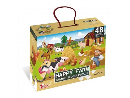 Puzzle farma maxi 48 ks 90 x 60 cm