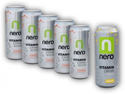 5x Nero Active ZERO 330ml + 1x 500ml