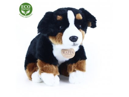 Plyšový bernský salašnický pes sedící 25 cm ECO-FRIENDLY