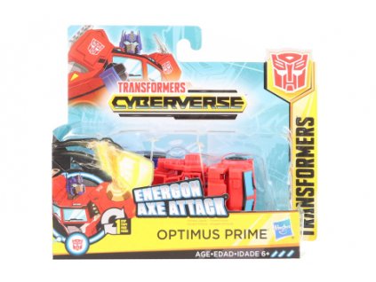 Transformers Cyberverse 1 step Optimus Prime TV