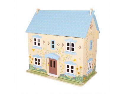 Bigjigs Toys Slunečnicový domek pro panenky - poškozený obal + Dárek zdarma