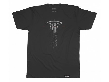 Pohodlné unisex tričko Rucker Park - Černé