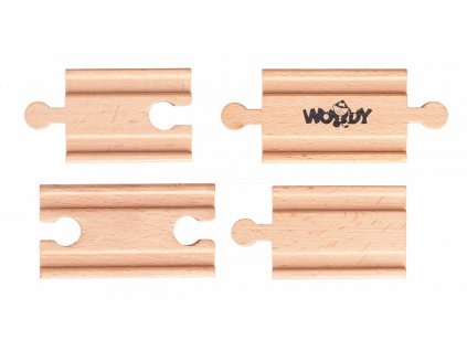 Příslušenství k dráze "Propojovací koleje", 4ks