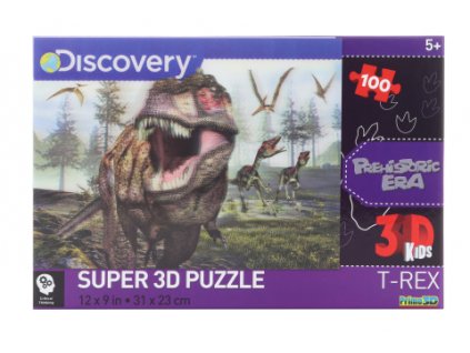 3D Puzzle T-Rex 100 dílků