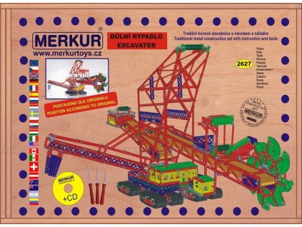 Merkur Maxi - Rypadlo, 2627 dílů
