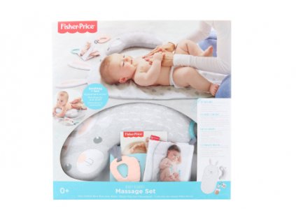 Fisher Price Masážní dečka baby bunny GJD32 + Dárek zdarma