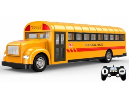 Americký školní autobus 33 cm na dálkové ovládání + Dárek zdarma