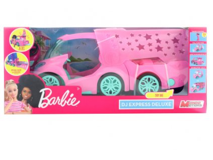 Barbie RC DJ Express Deluxe 2,4 GHz-auto na dálkové ovládání  + Dárek zdarma