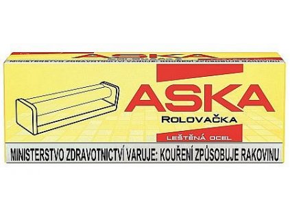 Rolovačka/balička Aska - leštěná ocel (CENA ZA 1 ks)