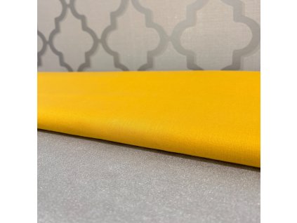 Horčicové bavlnené plátno