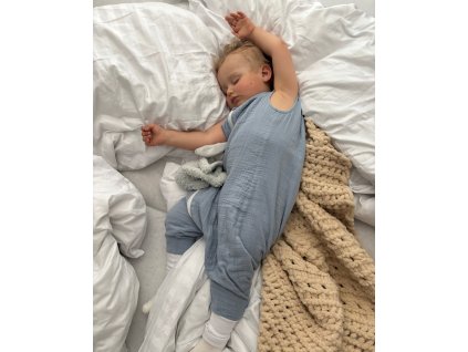 Tenký mušelínový spací vak