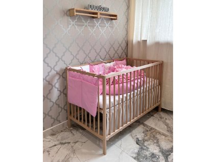 4-dielny bavlnený set do postieľky