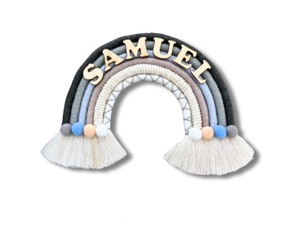 Macramé dúha Búrka