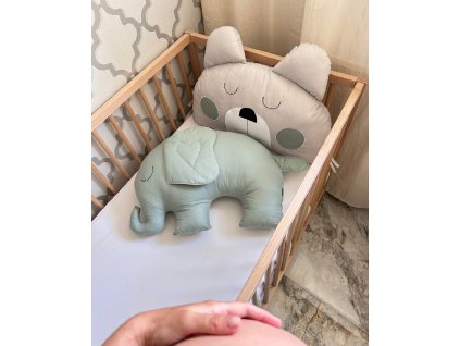 vankúš Sloník jednofarebný