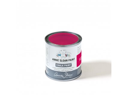 Capri Pink Chalk Paint TM 120ml tin sqaure
