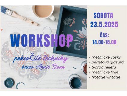Workshop pokročilé  techniky  23.5.2026