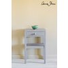 Paloma side table, Piano in Provence curtain, Linen Union in Paloma + Old White lampshade, 72dpi image 1