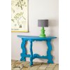 Giverny side table, Antibes Green Lamp, Linen Union in Emile + Graphite, Antoinette Wall Paint image 1