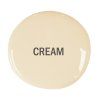 Chalk Paint blob with text Cream