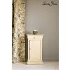 Cream side table, Dulcet in Versailles curtain, Ticking in Old Violet lampshade, 72dpi image 2