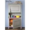 French Linen Modern Bohemian Kitchen Dresser Chalk Paint image 2